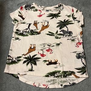 Safari Print Graphic Tee